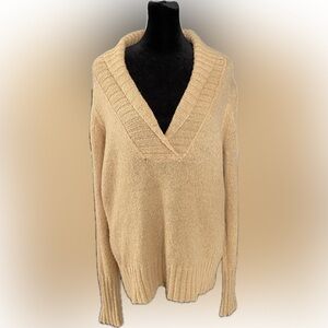 J. Crew Wool/Mohair Blend Cowl Neck Sweater - Size Large
